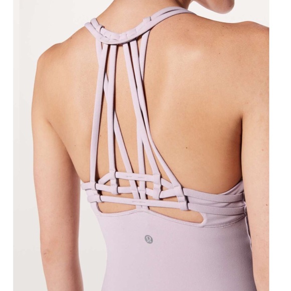lululemon athletica Tops - Lululemon Slide With Me Tank İn Porcelain Pink